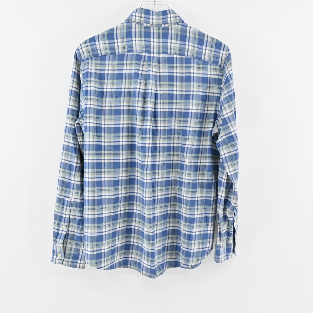 VINEYARD VINES Mens Plaid Shirt Size M Slim Longshore Blue Green Button Casual - Picture 2 of 11